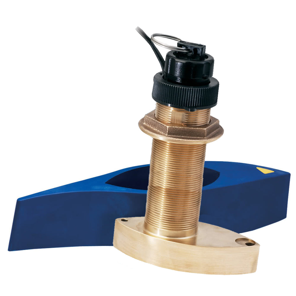 Garmin B744VL Long Stem Bronze ThruHull DepthTempSpeed wFB  8 Pin 0101019322